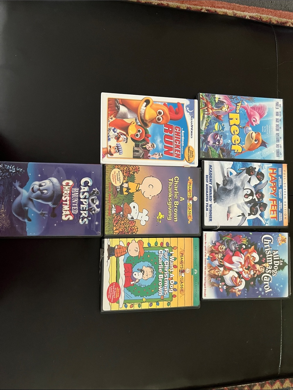 KIDS popular movies (set of 7)